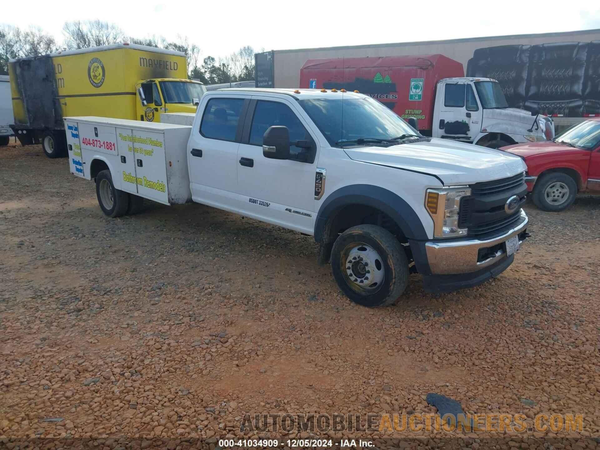 1FD0W4HT1JEC27606 FORD F-450 CHASSIS 2018