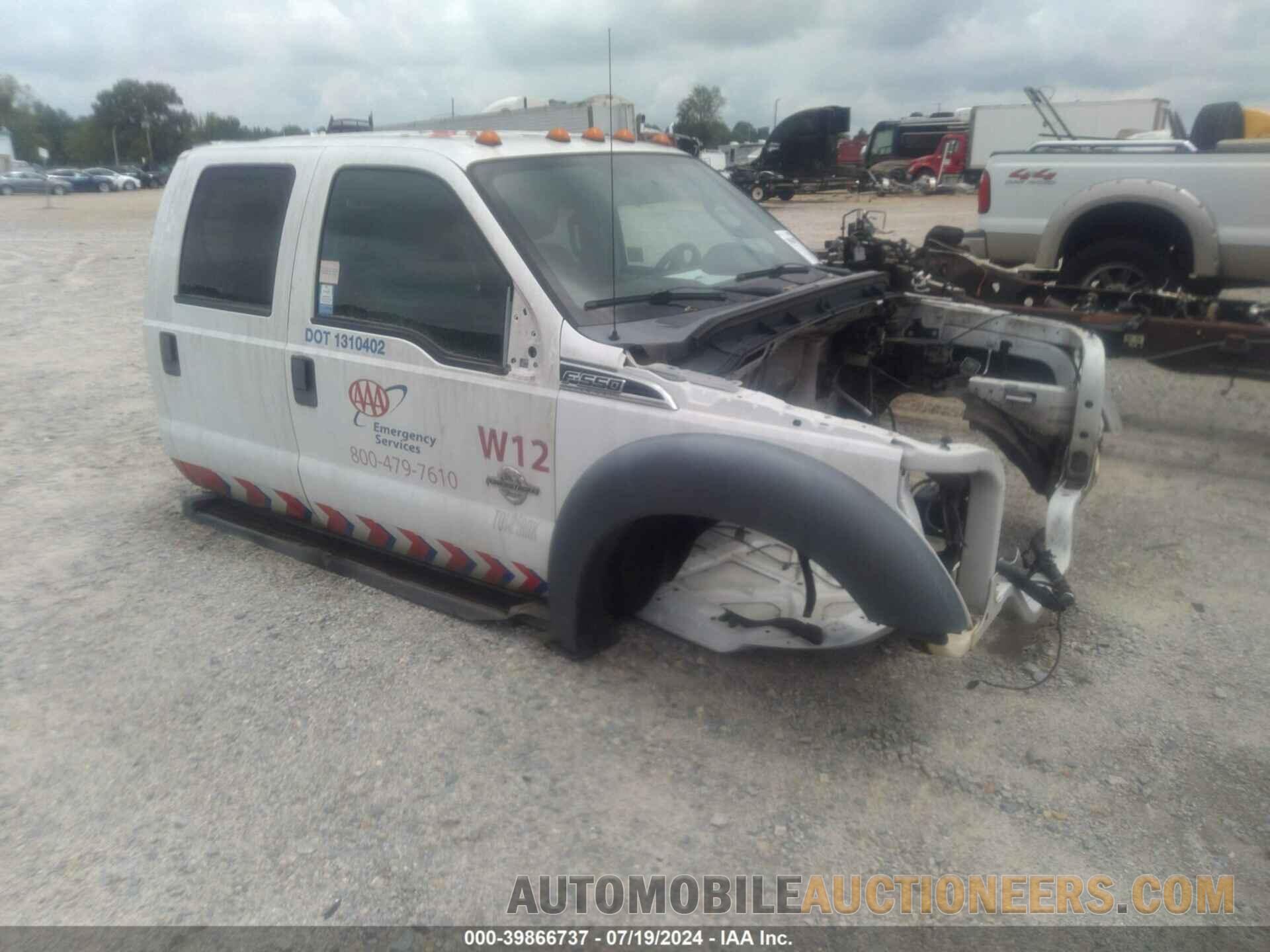 1FD0W5HT2CEA89969 FORD F-550 CHASSIS 2012