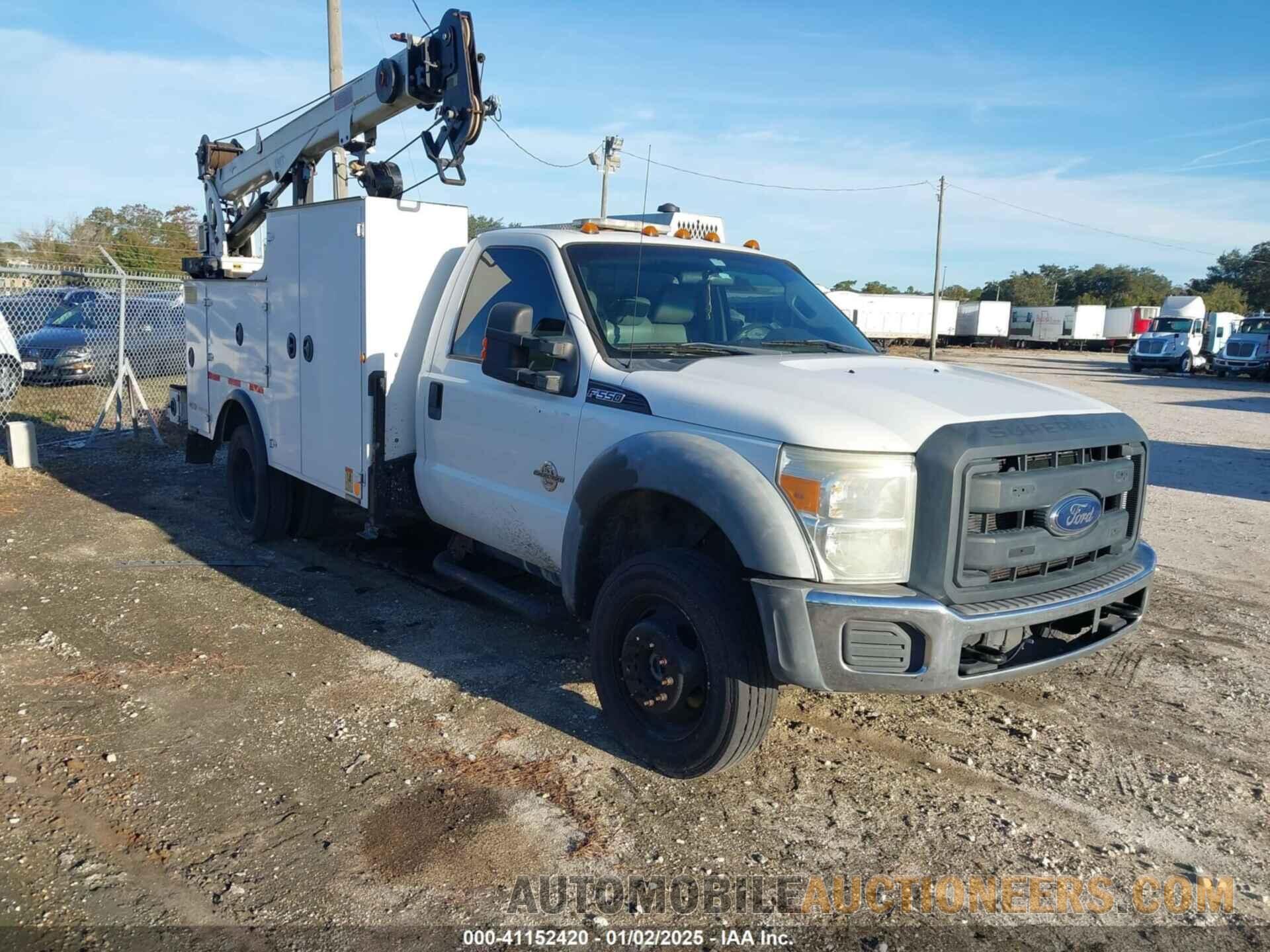 1FDGF5HTXCED21989 FORD F-550 CHASSIS 2012