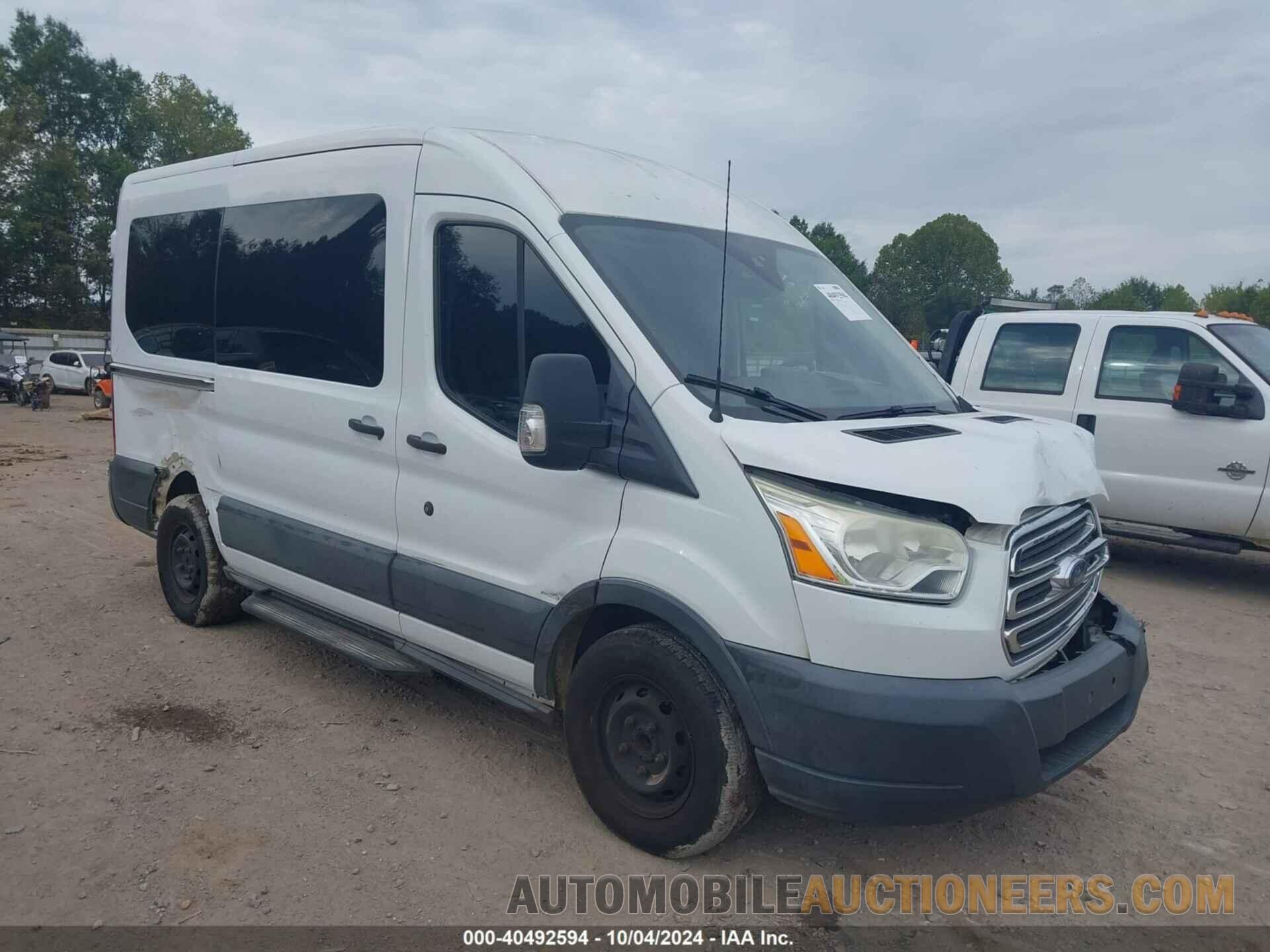 1FDZK1CM1FKB20341 FORD TRANSIT-150 2015