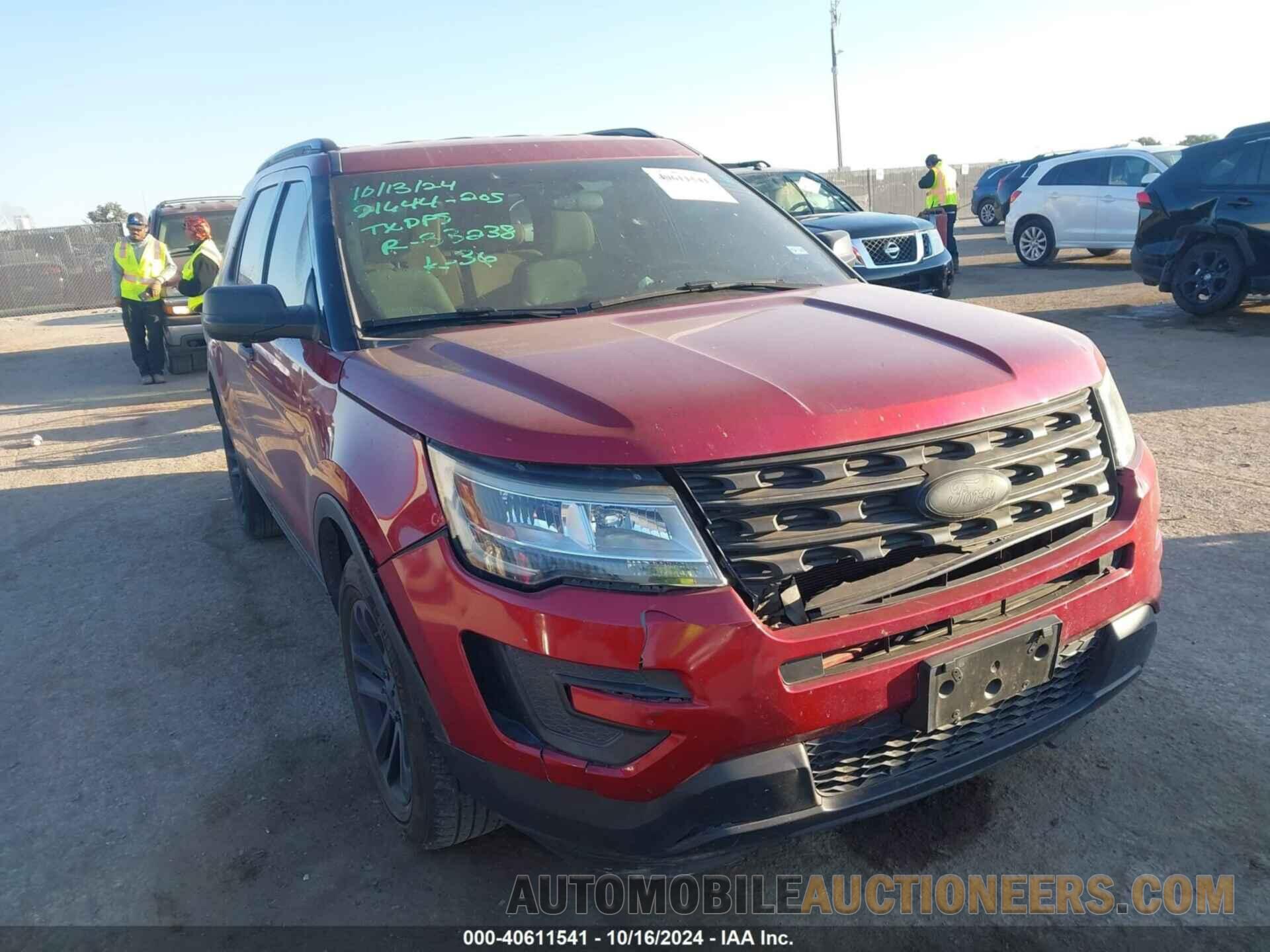 1FM5K7B86HGA10509 FORD EXPLORER 2017