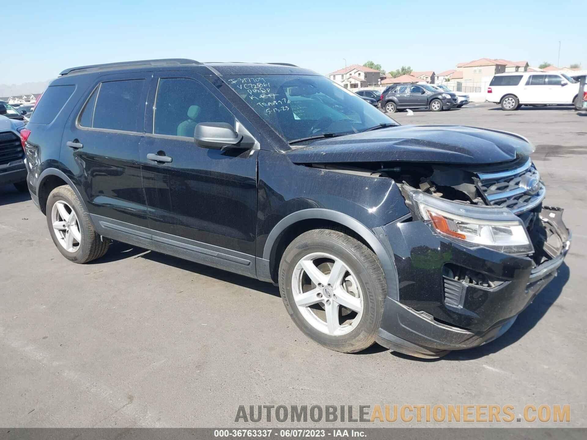 1FM5K7B86JGC72861 FORD EXPLORER 2018