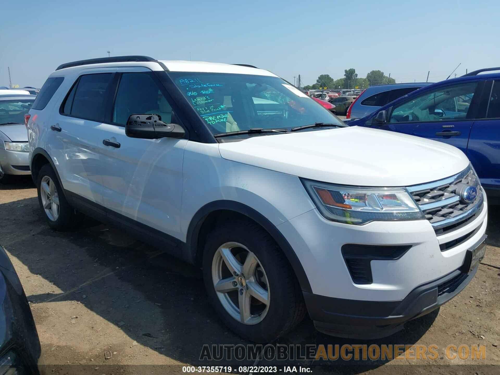 1FM5K7BH4JGB04037 FORD EXPLORER 2018