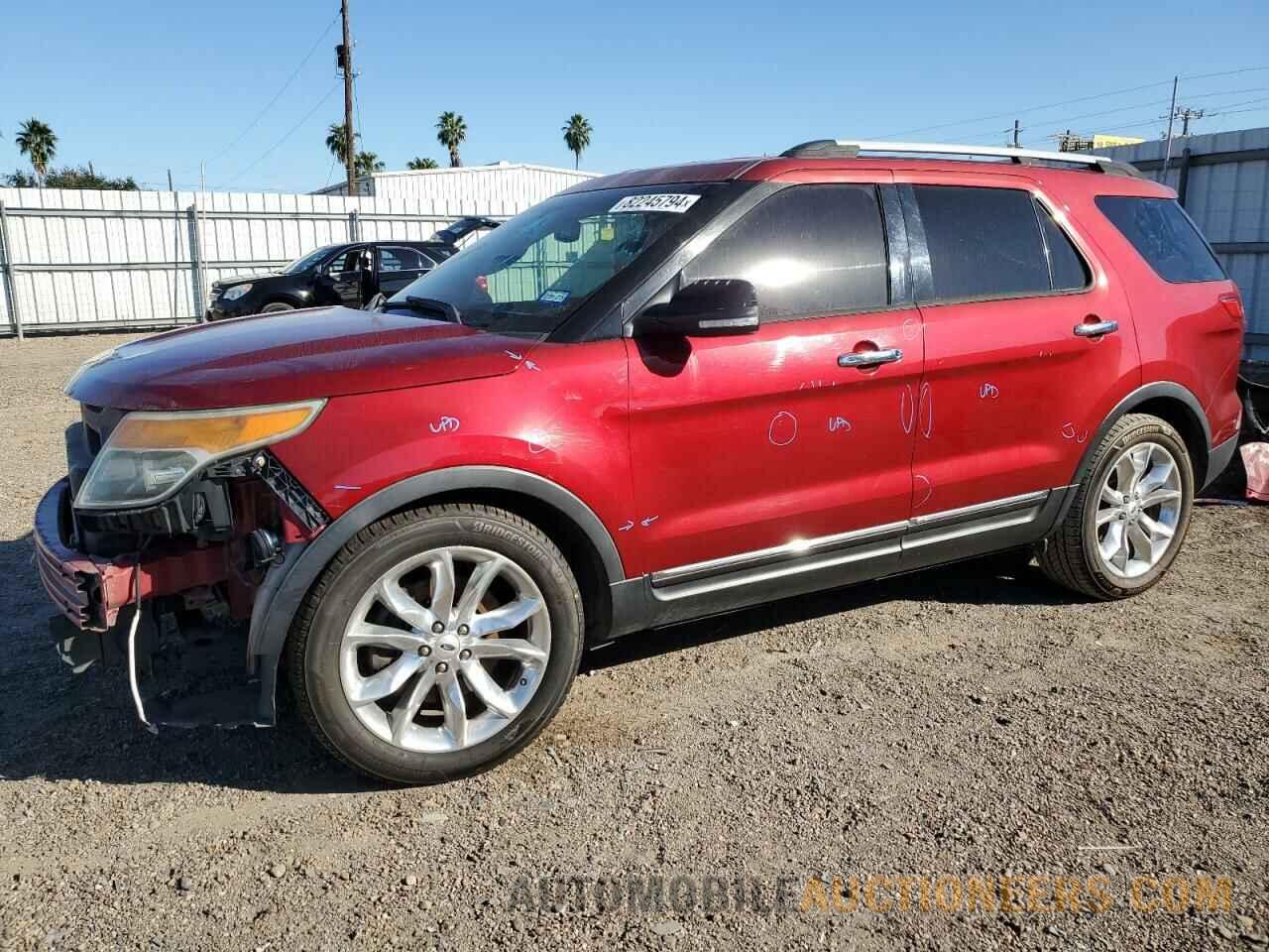 1FM5K7D81EGA17327 FORD EXPLORER 2014