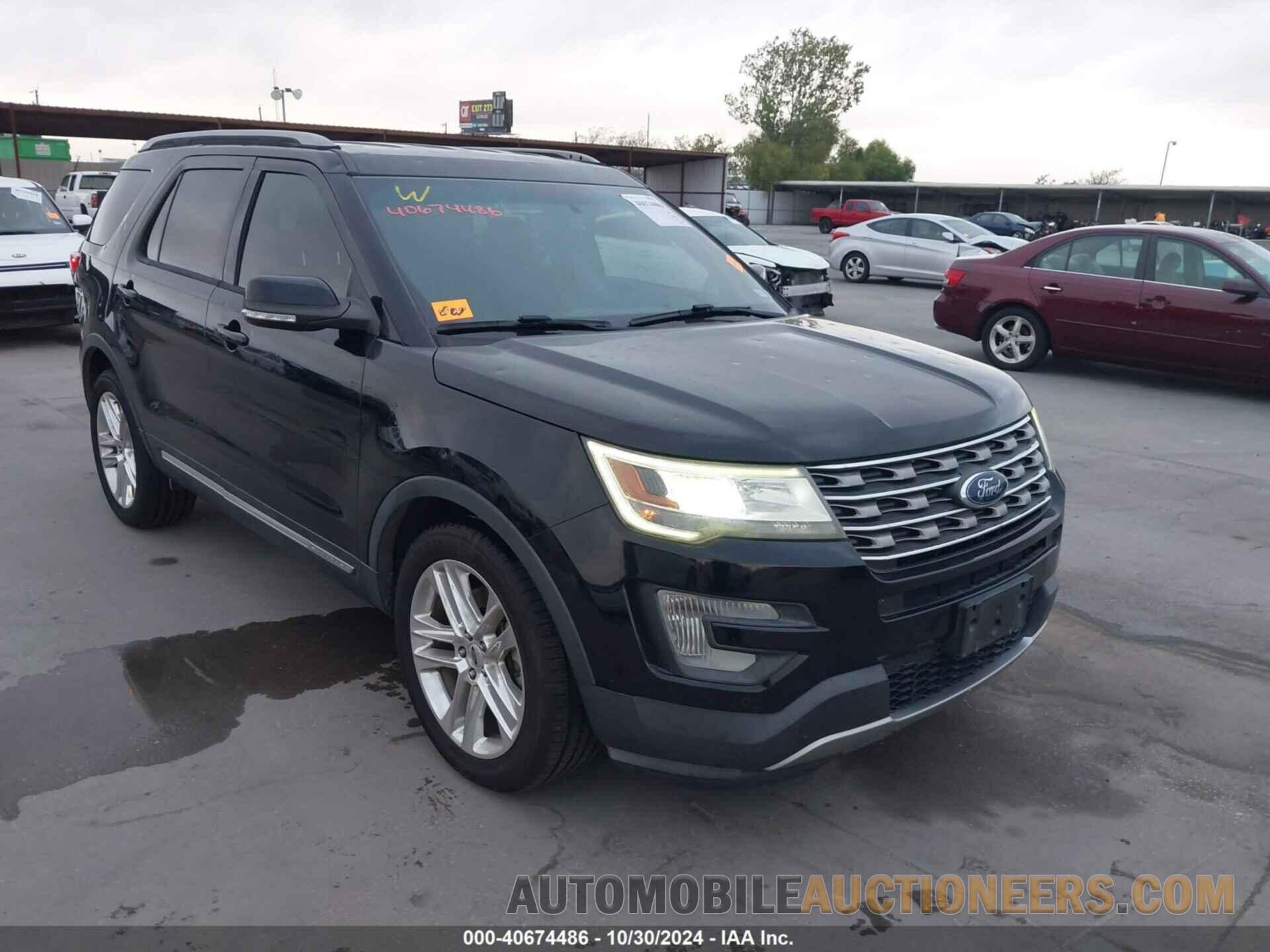 1FM5K7D81GGD26671 FORD EXPLORER 2016