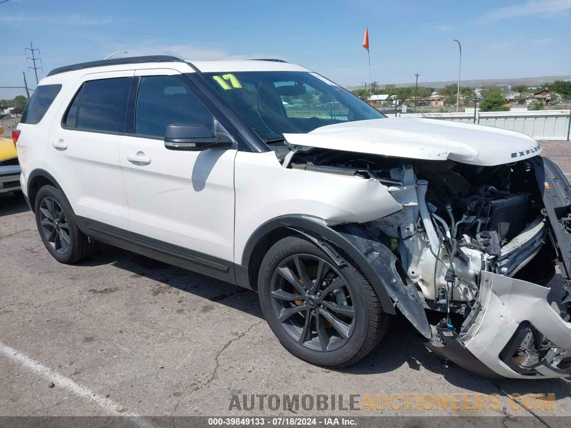 1FM5K7D82HGA11900 FORD EXPLORER 2017