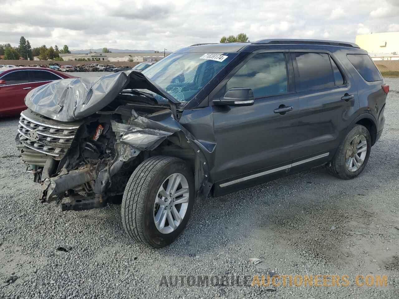 1FM5K7D82HGA70087 FORD EXPLORER 2017