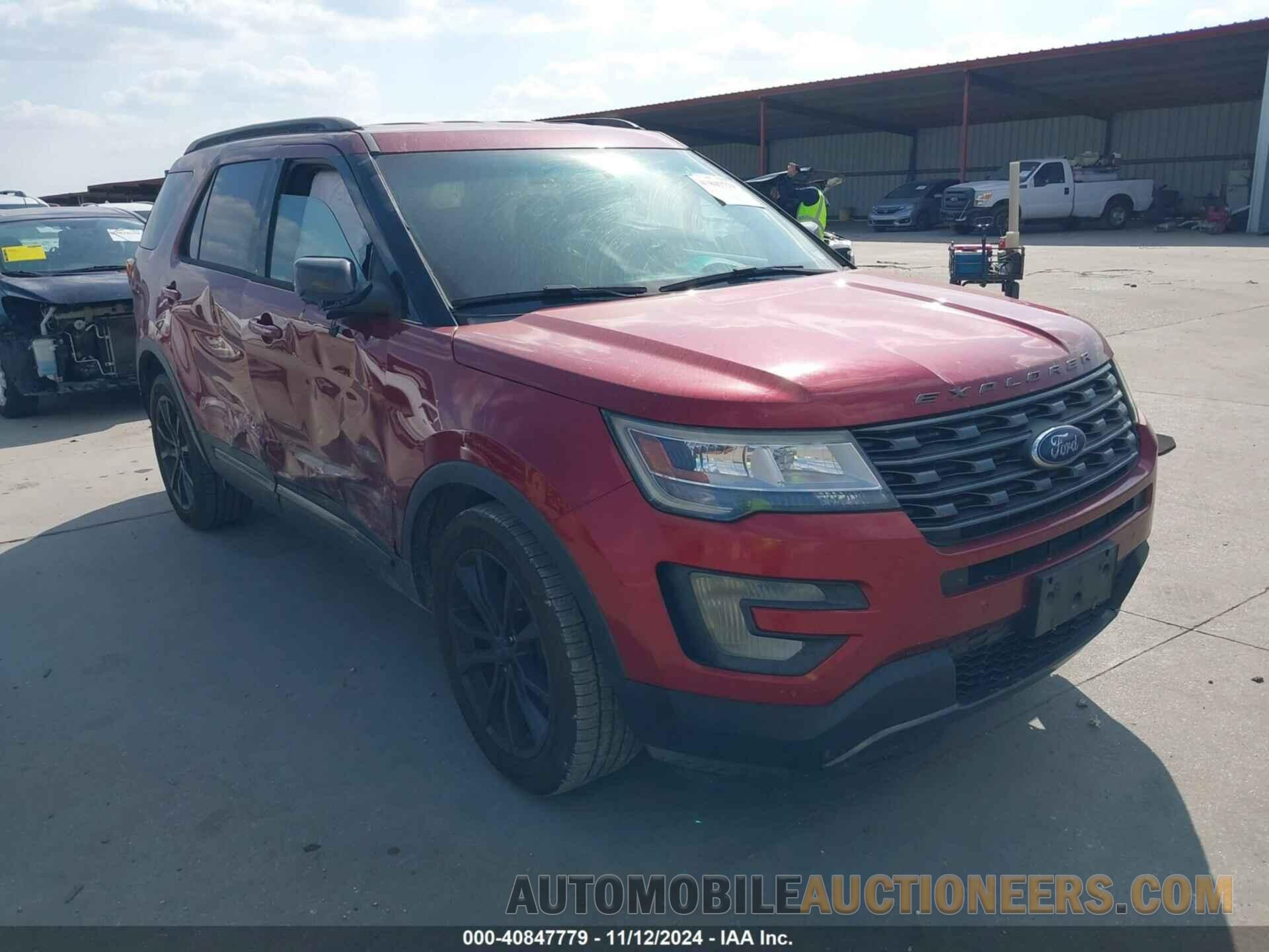 1FM5K7D82HGA93093 FORD EXPLORER 2017