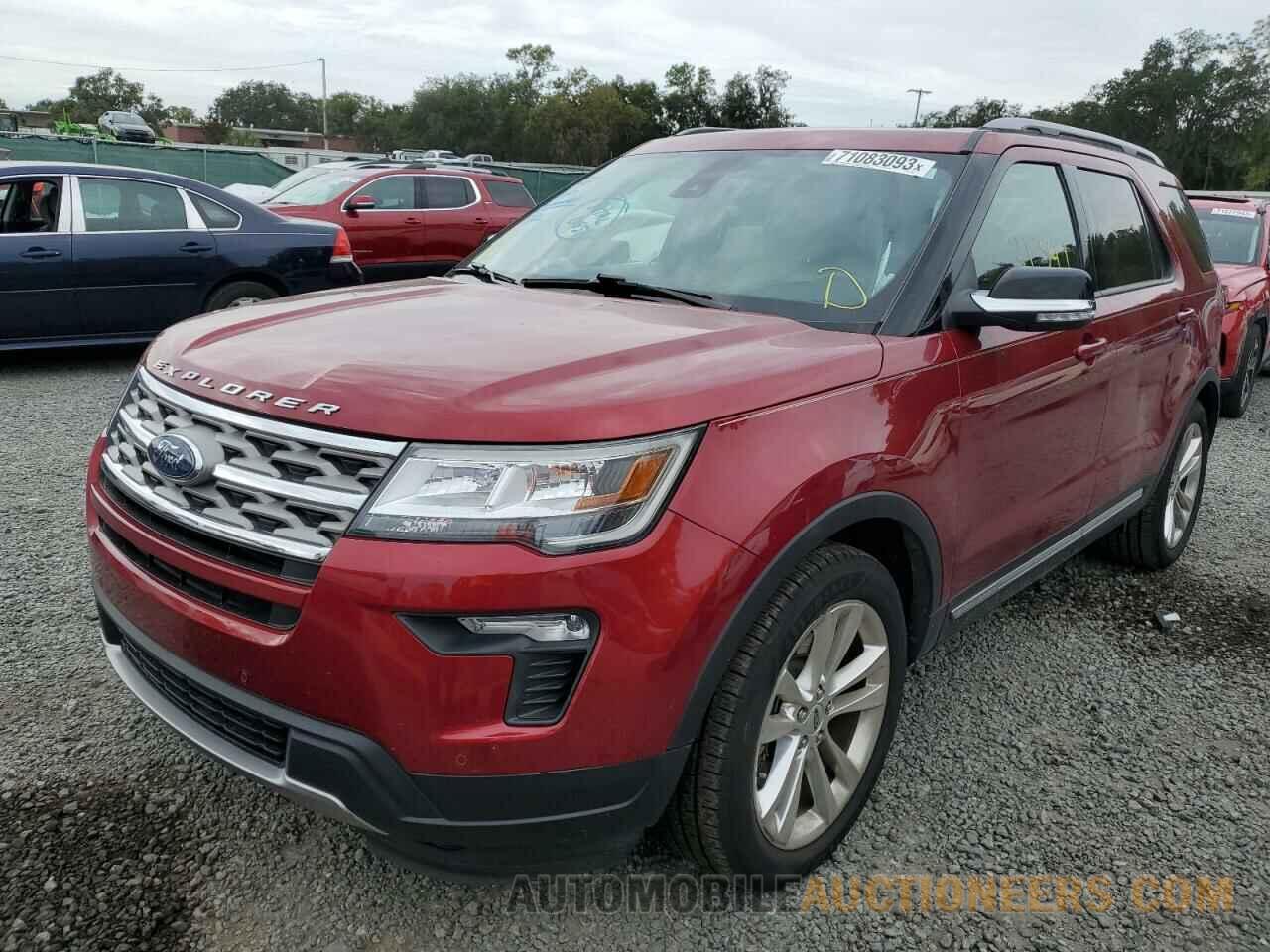 1FM5K7D83JGB04351 FORD EXPLORER 2018