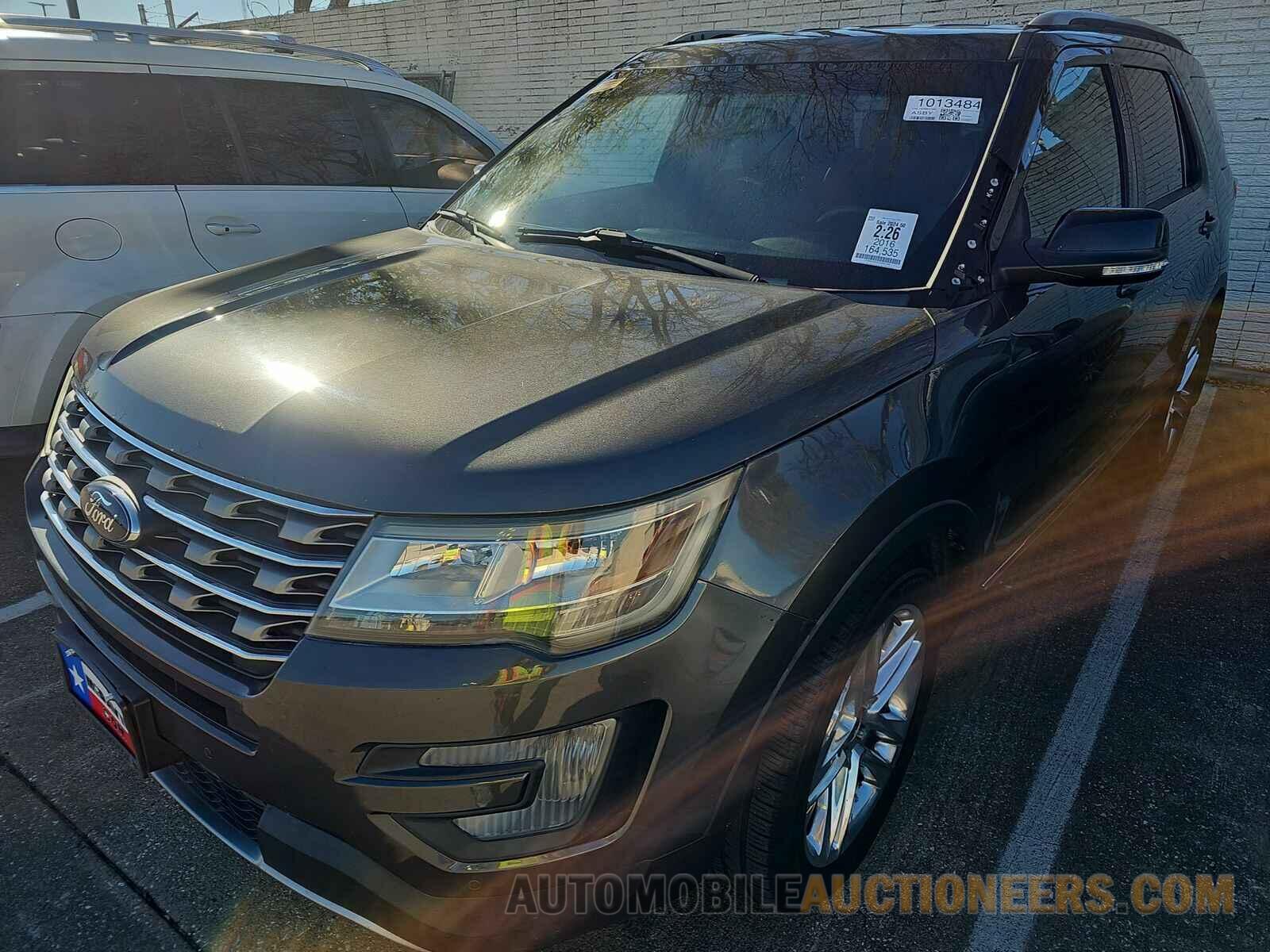 1FM5K7D84GGB61196 Ford Explorer 2016