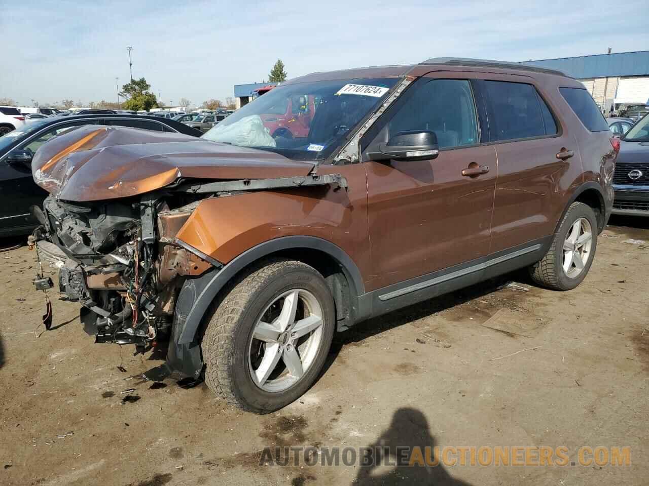 1FM5K7D85HGD02777 FORD EXPLORER 2017