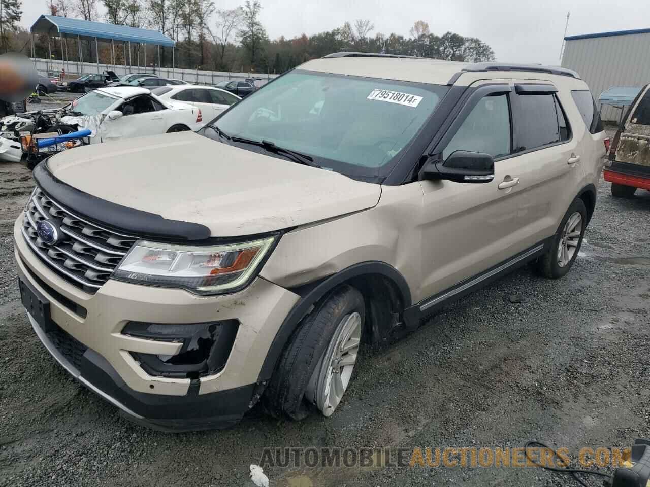 1FM5K7D85HGD09874 FORD EXPLORER 2017