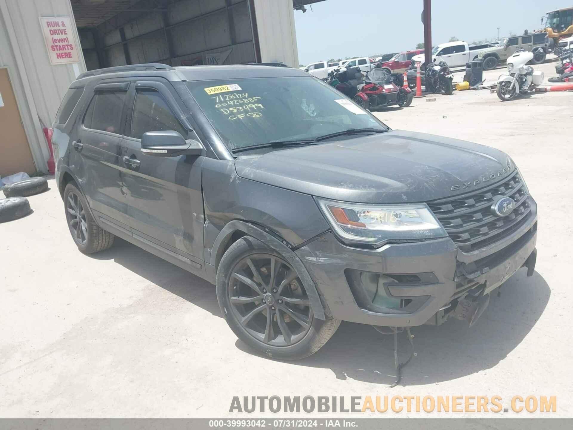 1FM5K7D85HGD53499 FORD EXPLORER 2017