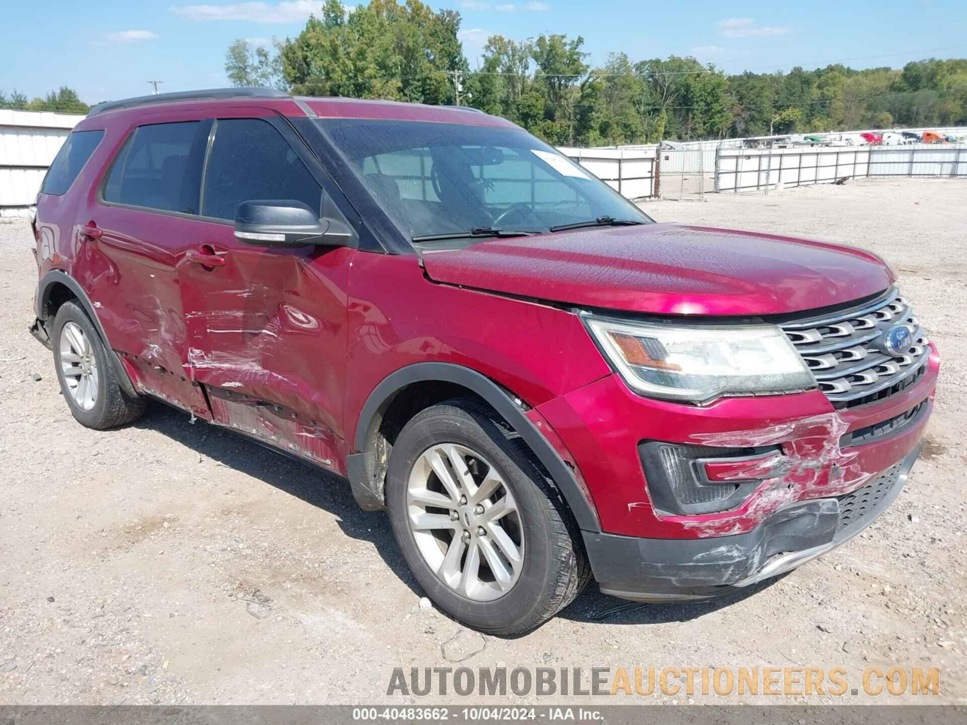 1FM5K7D87GGA42431 FORD EXPLORER 2016