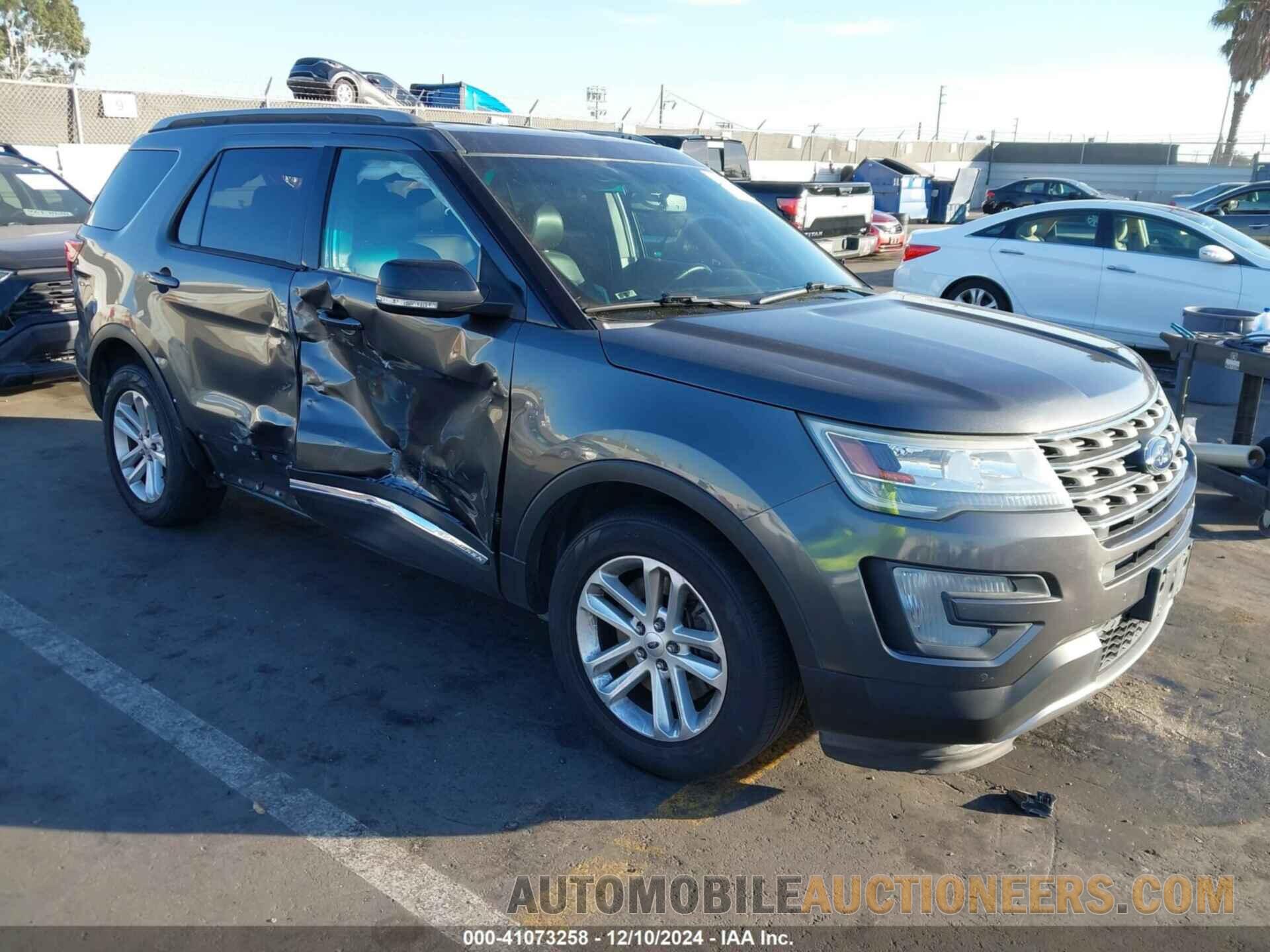 1FM5K7D87GGD14380 FORD EXPLORER 2016