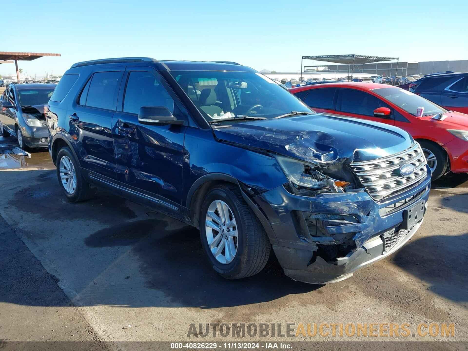 1FM5K7D87HGA12394 FORD EXPLORER 2017