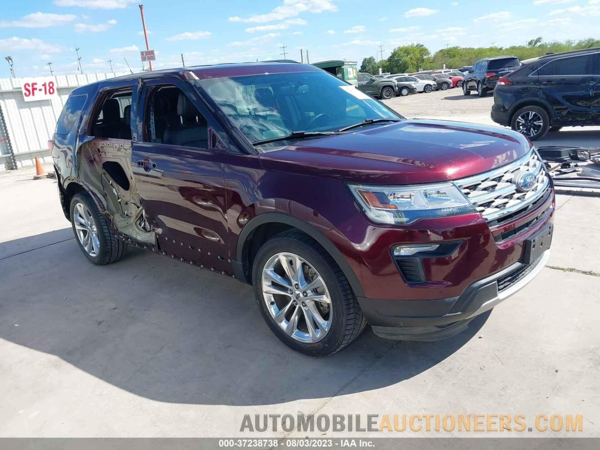 1FM5K7D87JGA88221 FORD EXPLORER 2018