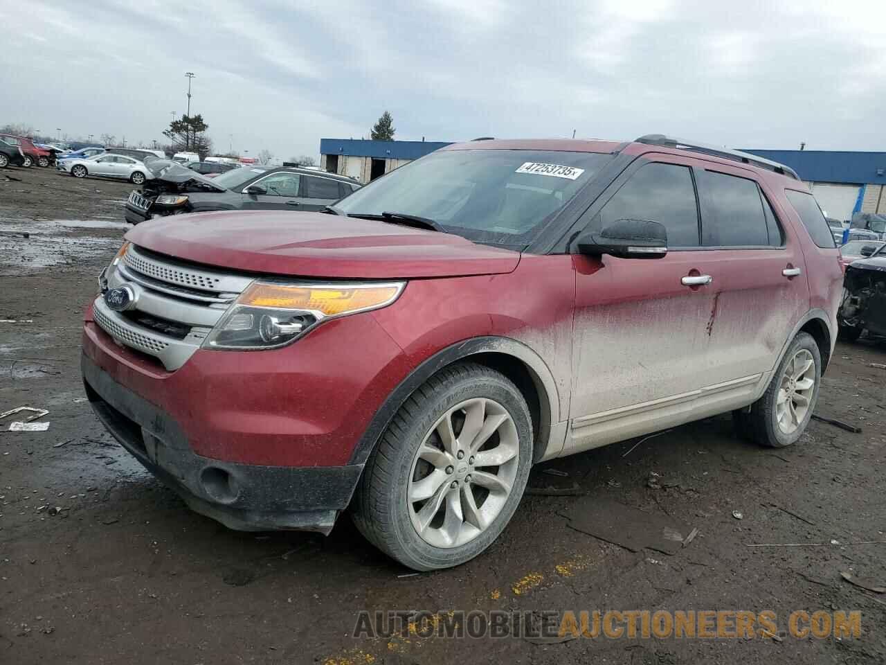 1FM5K7D88EGA07491 FORD EXPLORER 2014