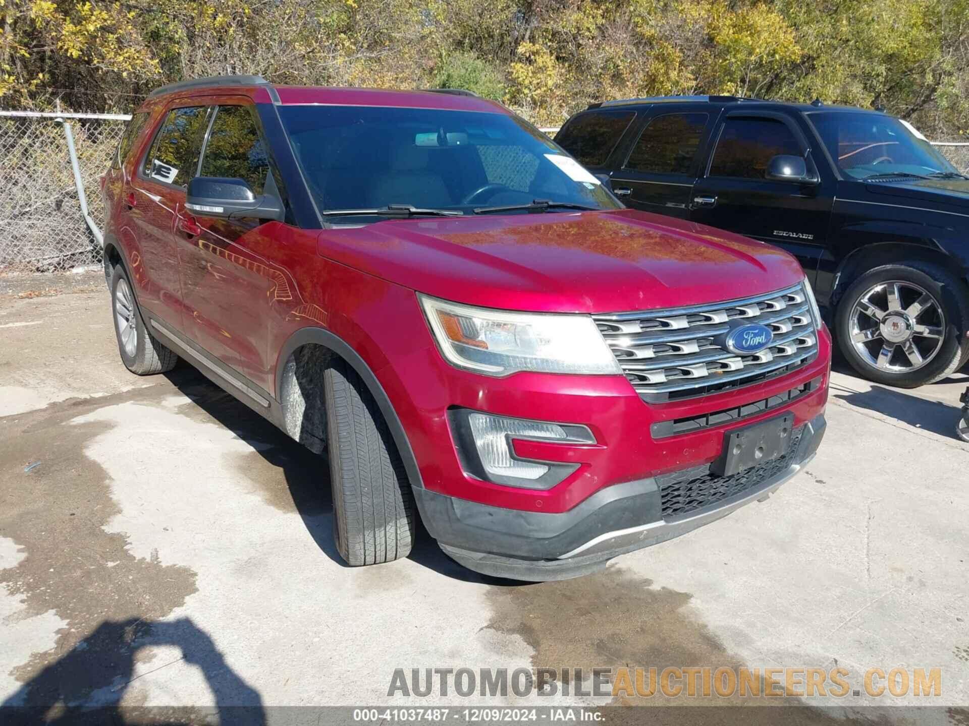 1FM5K7D88GGD25890 FORD EXPLORER 2016