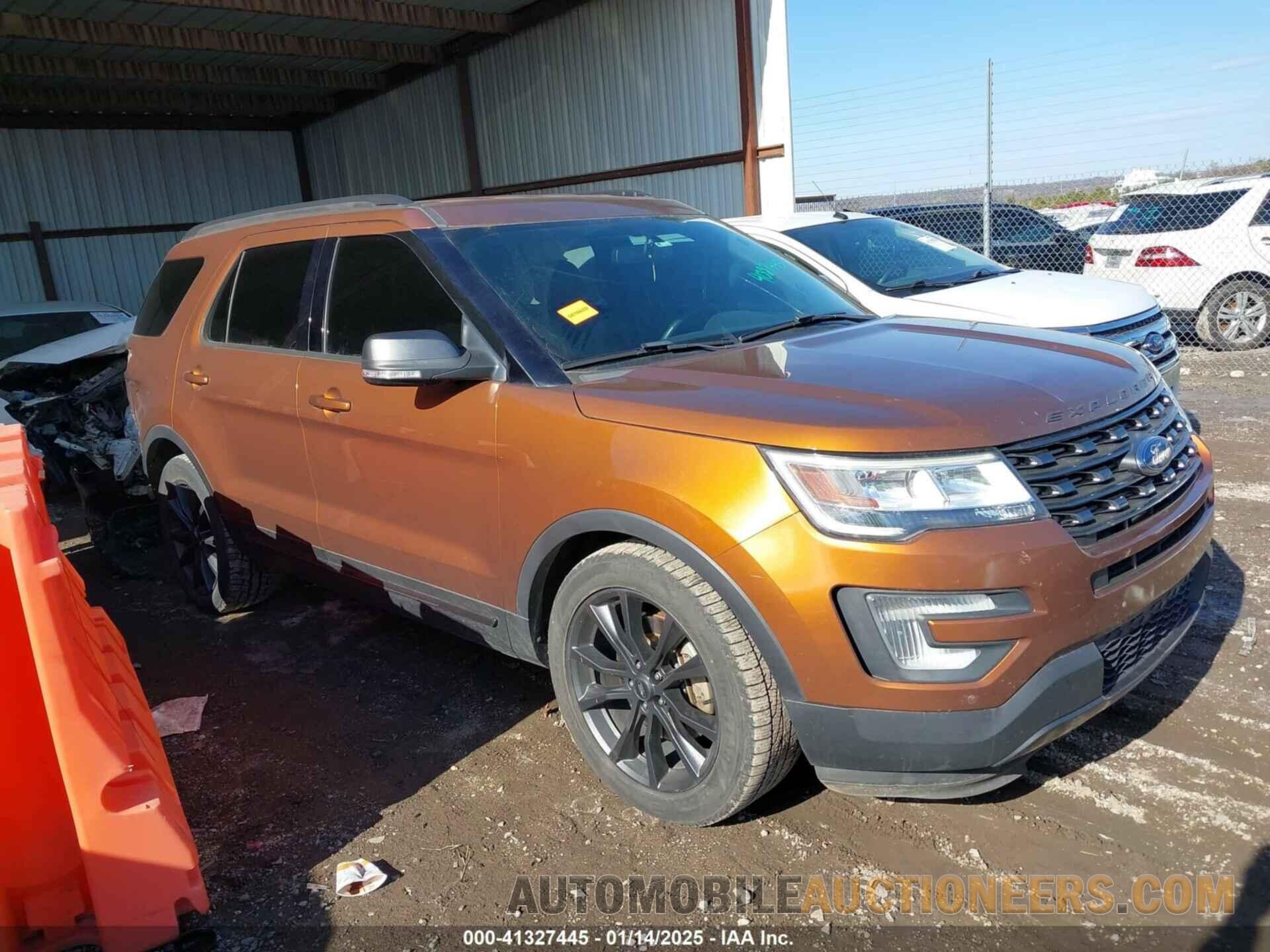 1FM5K7D88HGE10973 FORD EXPLORER 2017