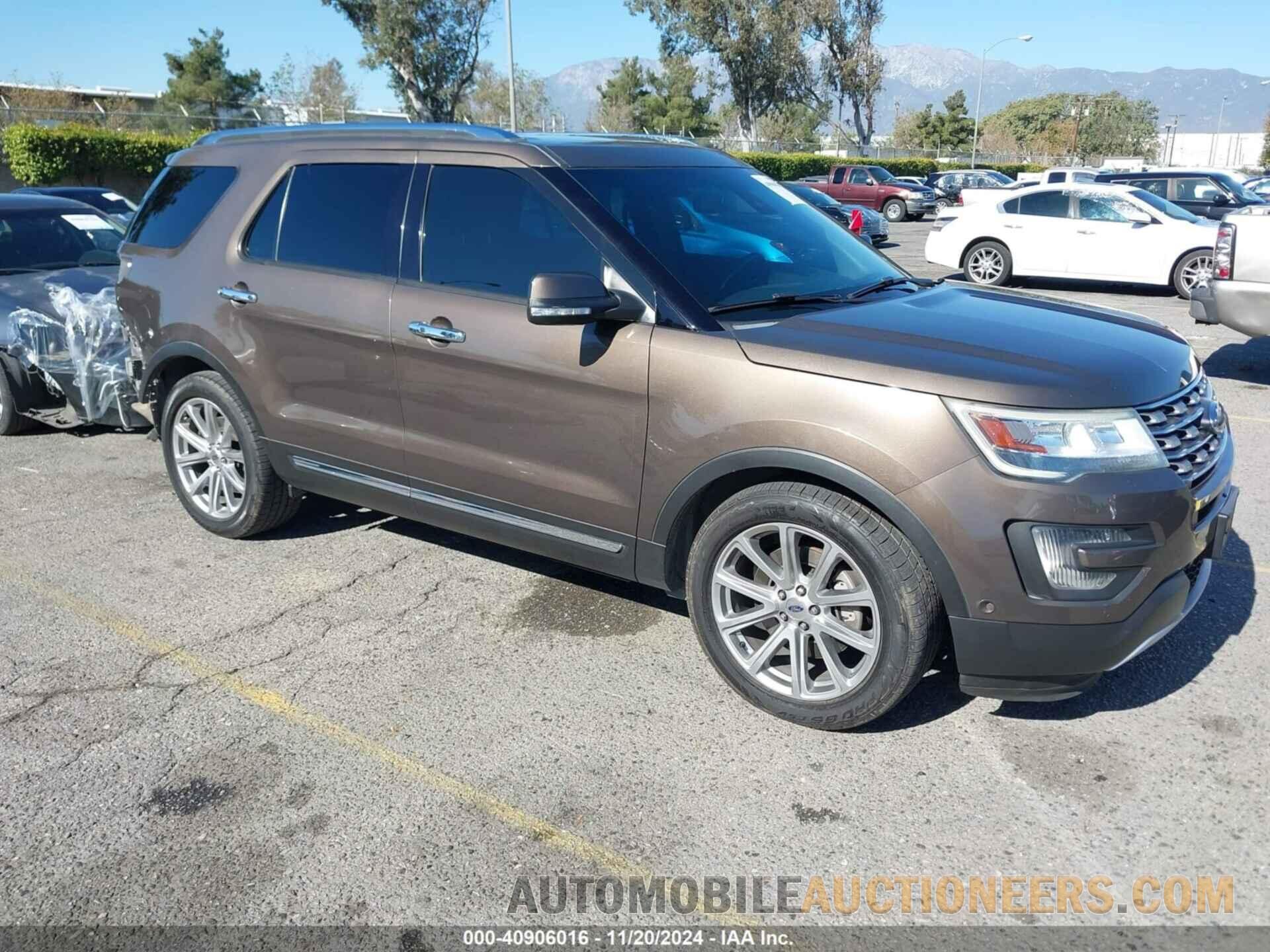 1FM5K7F80GGB19024 FORD EXPLORER 2016