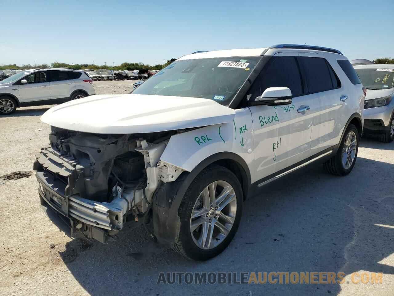 1FM5K7F80JGA54456 FORD EXPLORER 2018