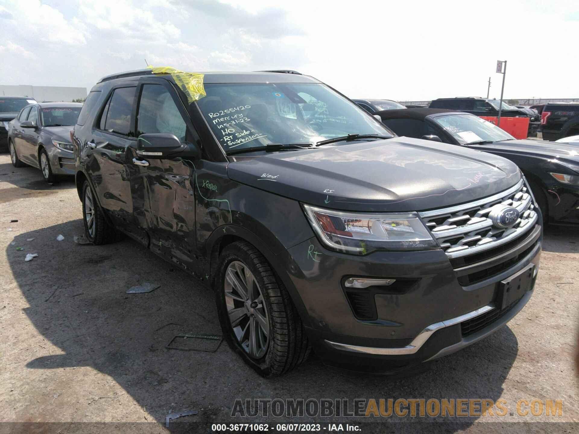 1FM5K7F80JGB99156 FORD EXPLORER 2018