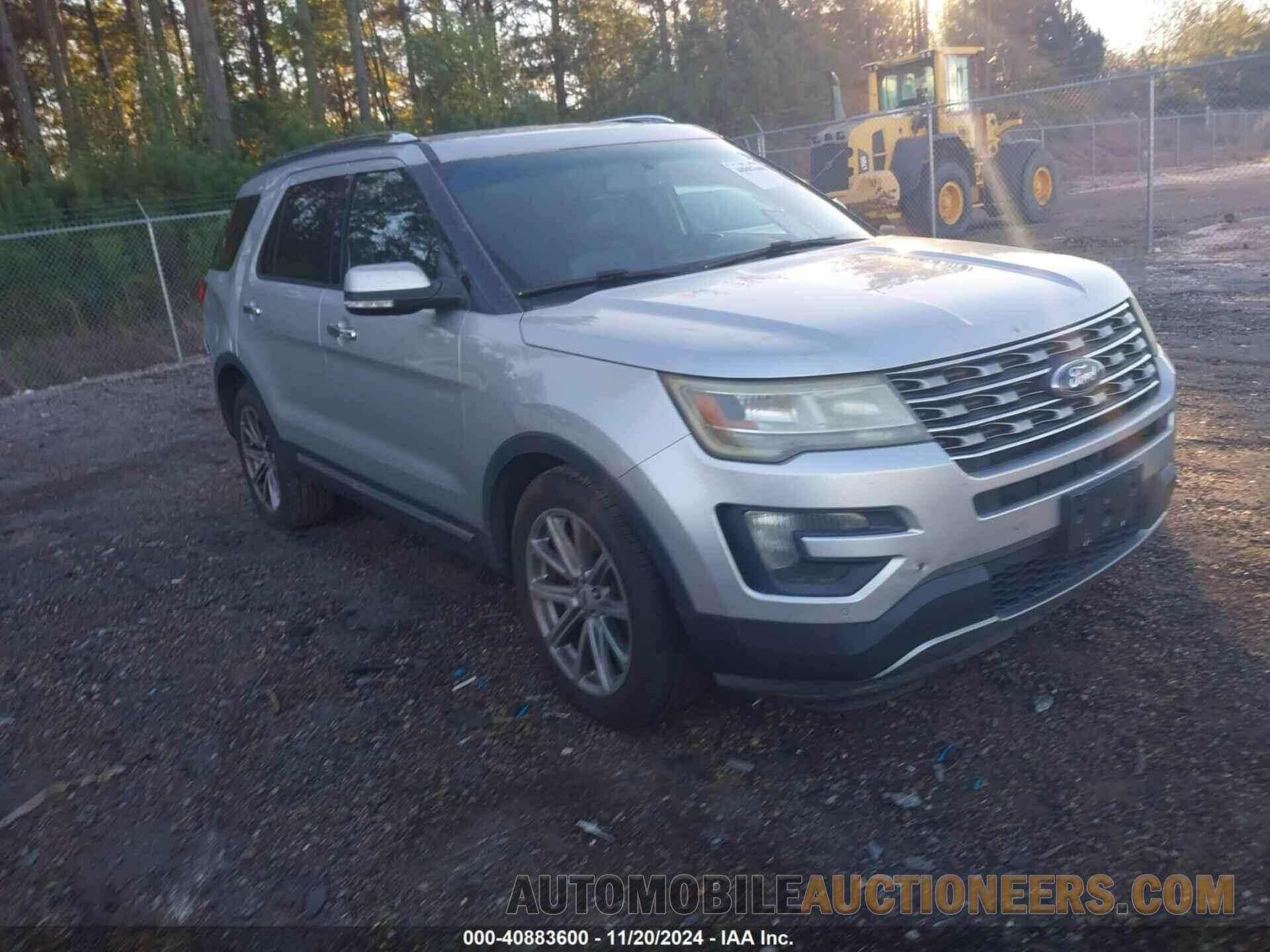 1FM5K7F81GGA52255 FORD EXPLORER 2016