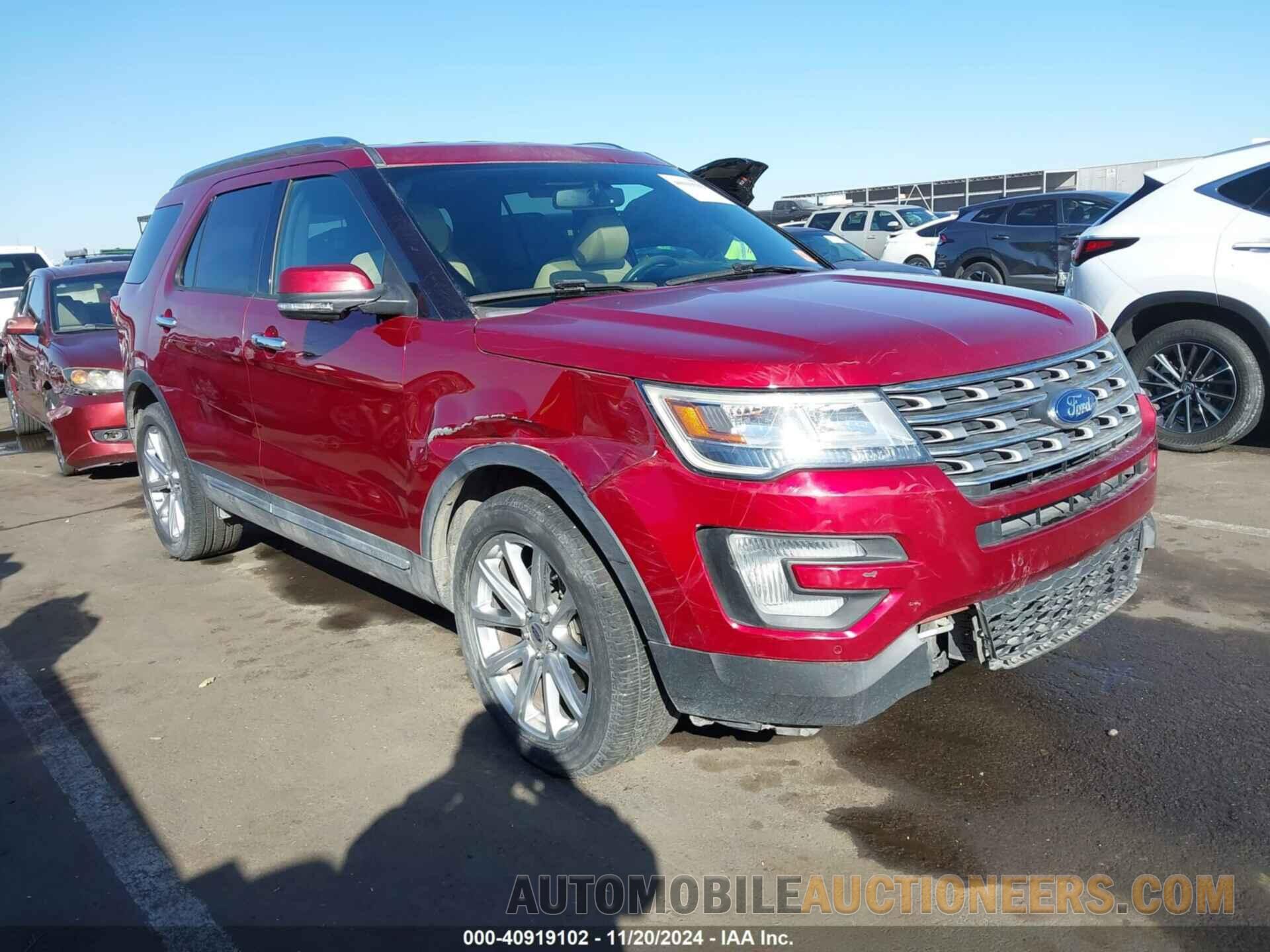 1FM5K7F81HGD90336 FORD EXPLORER 2017