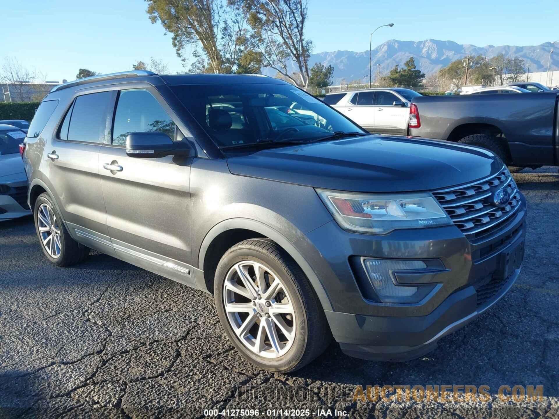 1FM5K7F83GGC90351 FORD EXPLORER 2016