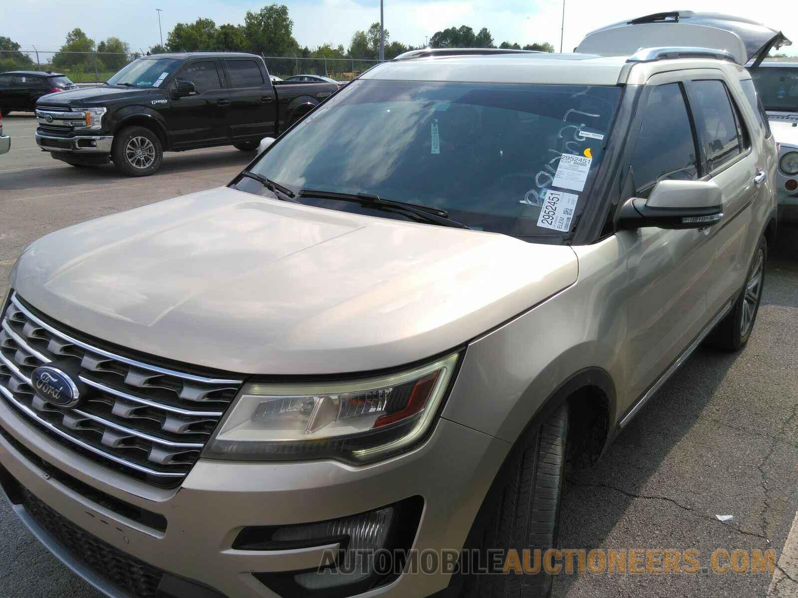 1FM5K7F83HGB80627 Ford Explorer 2017