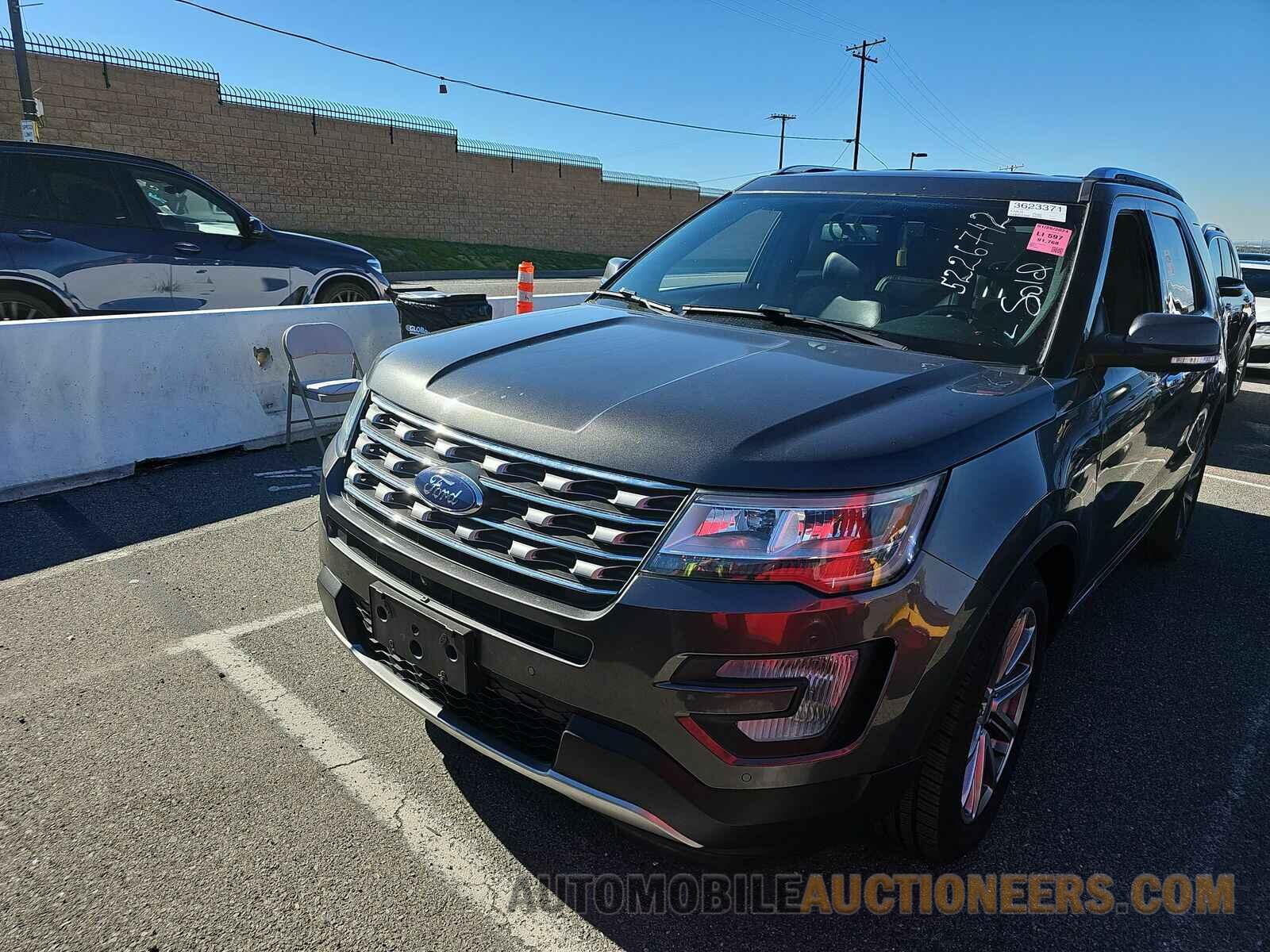 1FM5K7F83HGB81860 Ford Explorer 2017