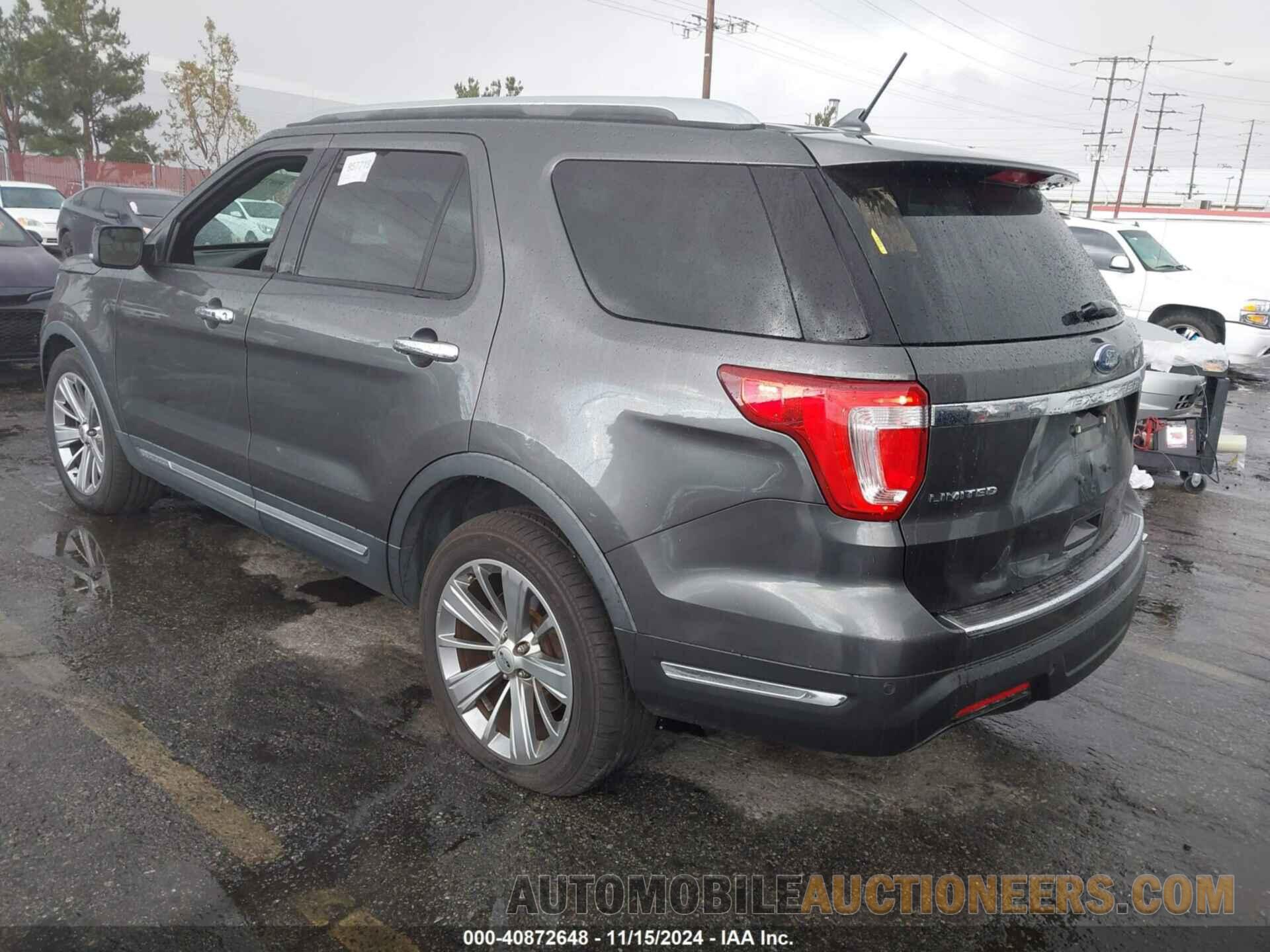 1FM5K7F83JGA81778 FORD EXPLORER 2018