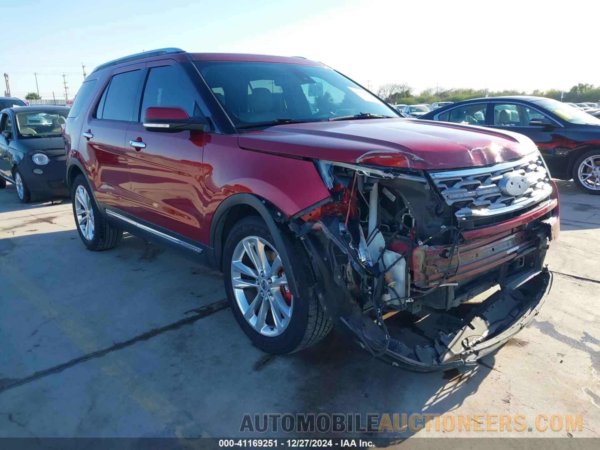 1FM5K7F83JGB42482 FORD EXPLORER 2018