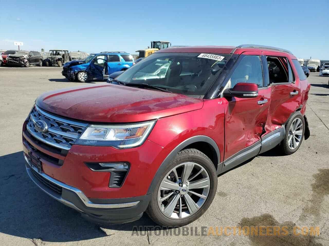 1FM5K7F86JGA21574 FORD EXPLORER 2018