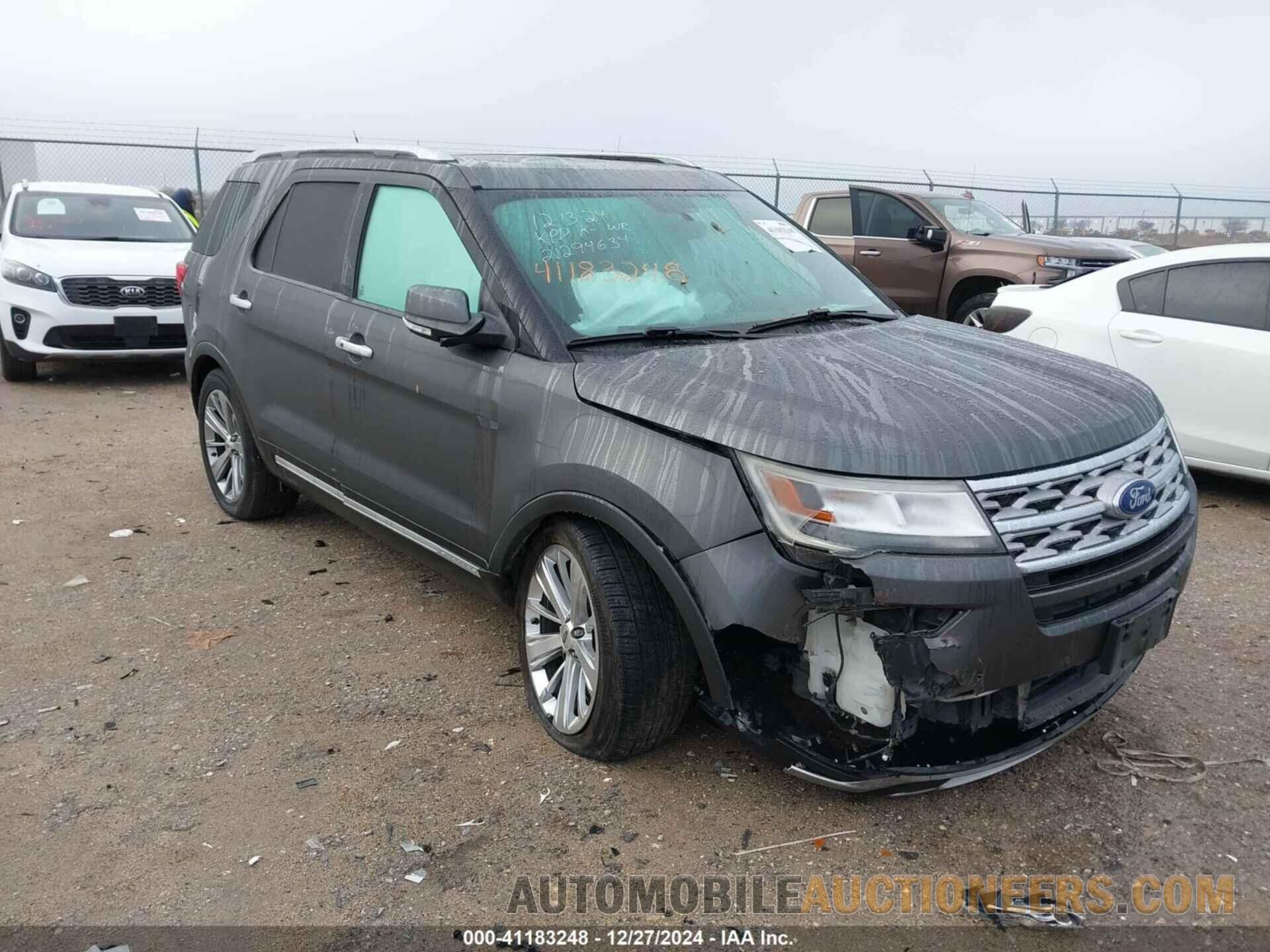 1FM5K7F86JGA89342 FORD EXPLORER 2018