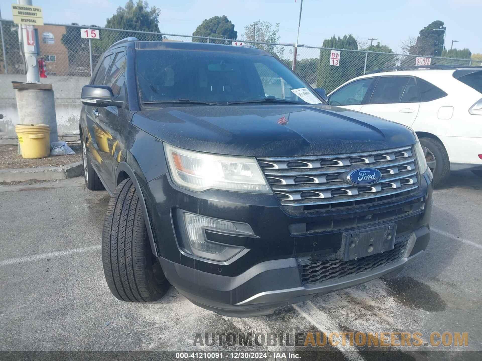 1FM5K7F88GGA46162 FORD EXPLORER 2016