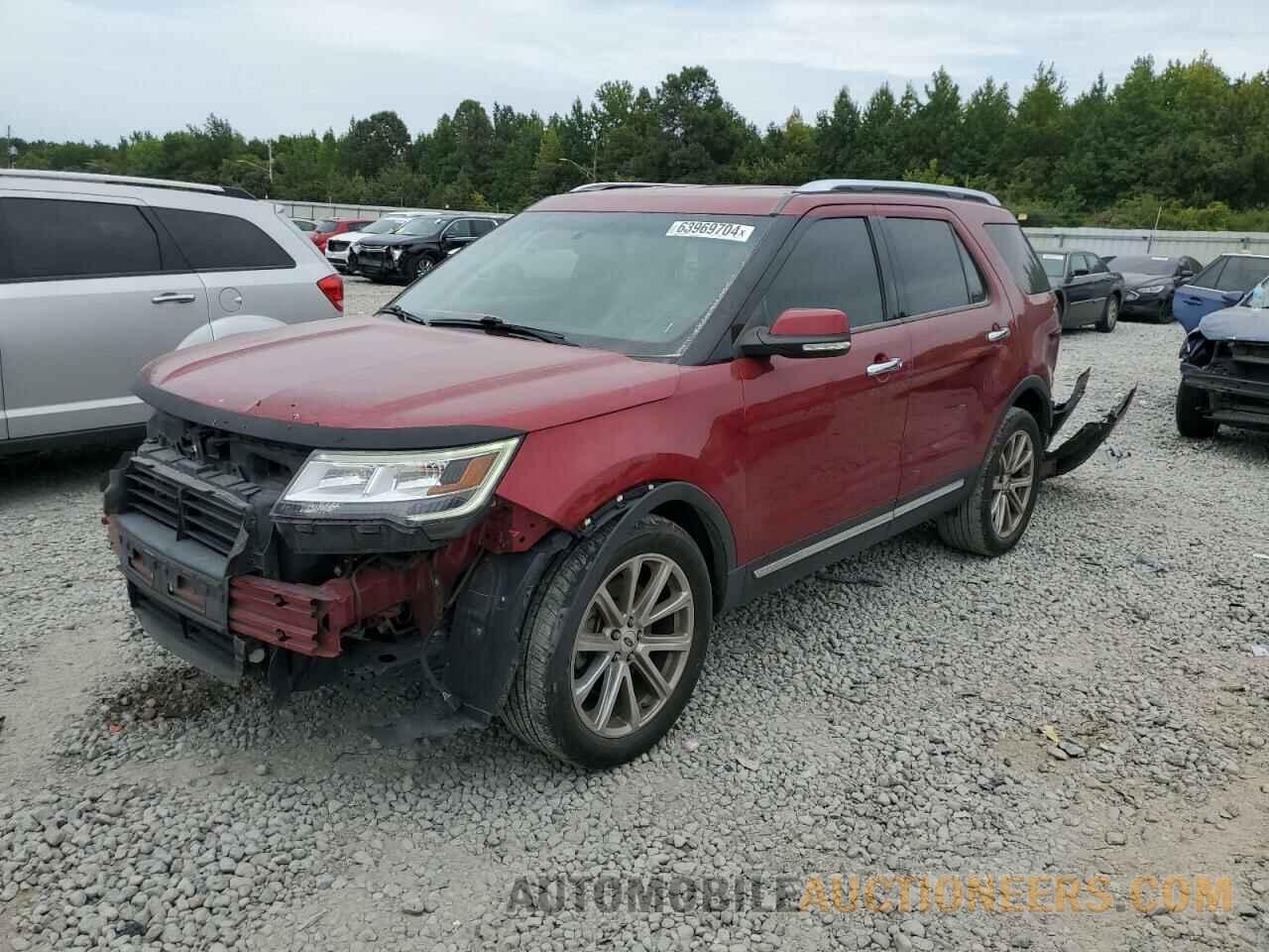 1FM5K7F88HGE24742 FORD EXPLORER 2017