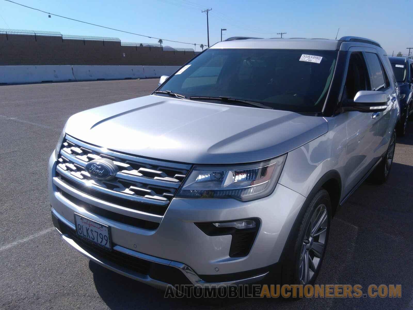 1FM5K7F88JGA89598 Ford Explorer 2018