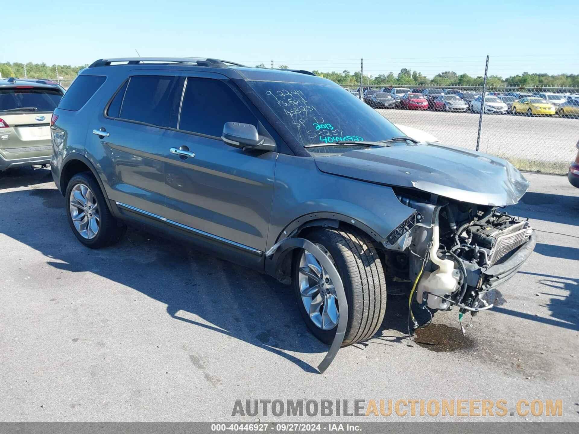 1FM5K7F89DGA53231 FORD EXPLORER 2013