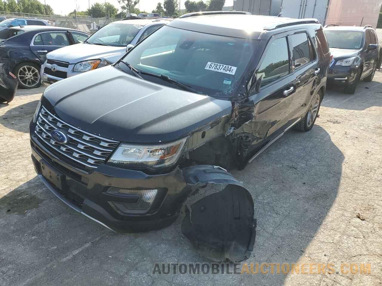 1FM5K7F8XGGA34580 FORD EXPLORER 2016