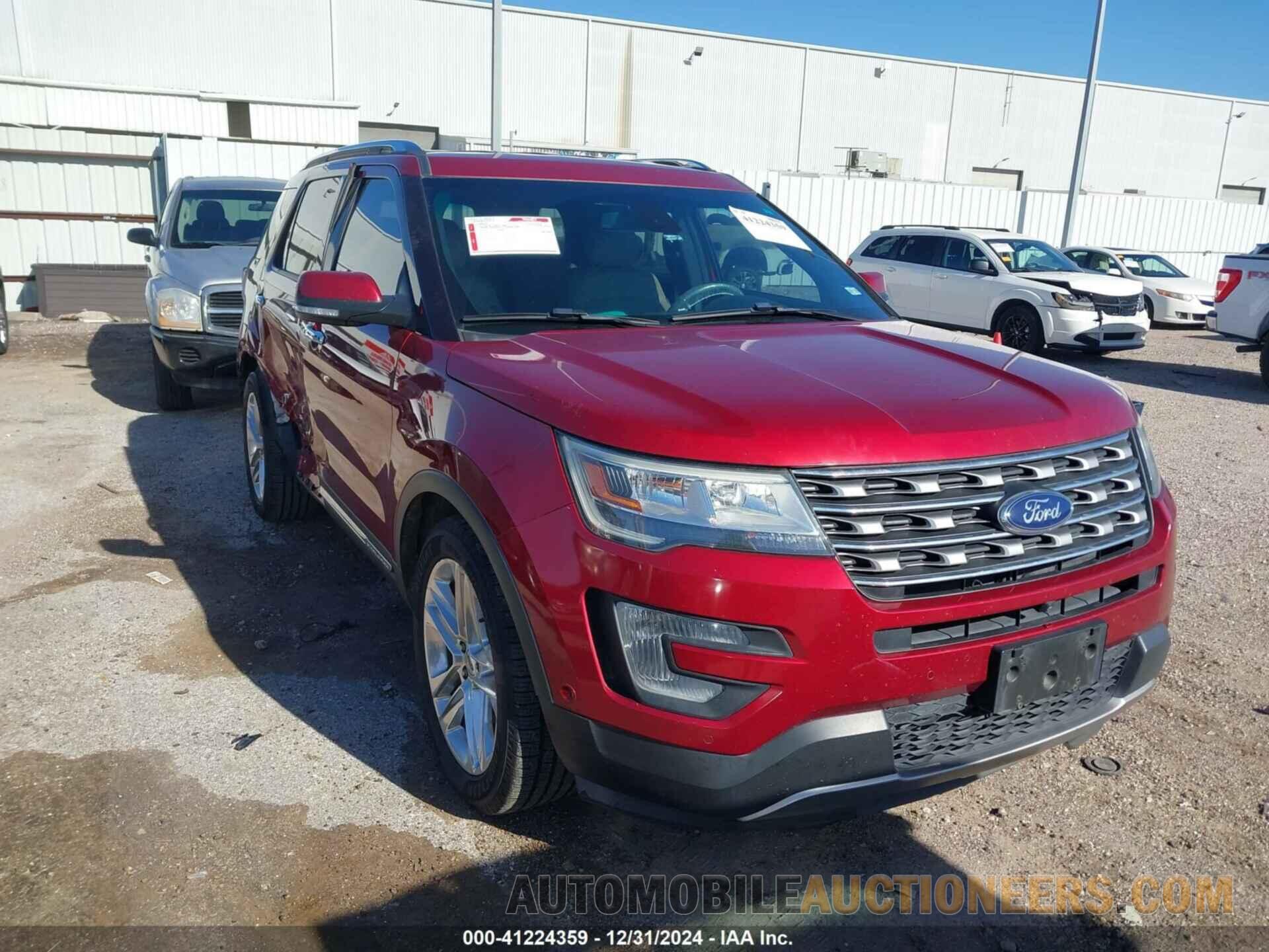 1FM5K7F8XGGD13124 FORD EXPLORER 2016