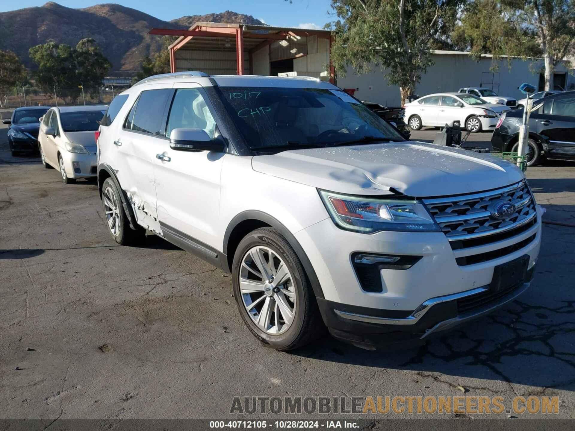 1FM5K7F8XJGC93948 FORD EXPLORER 2018