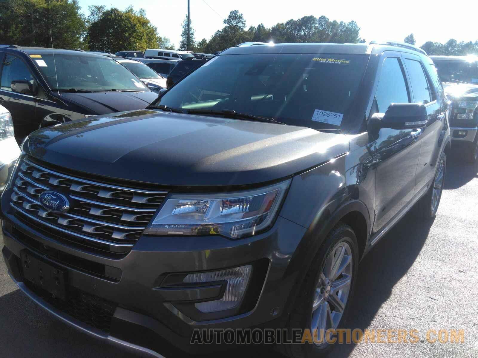 1FM5K7FH2HGB66363 Ford Explorer 2017