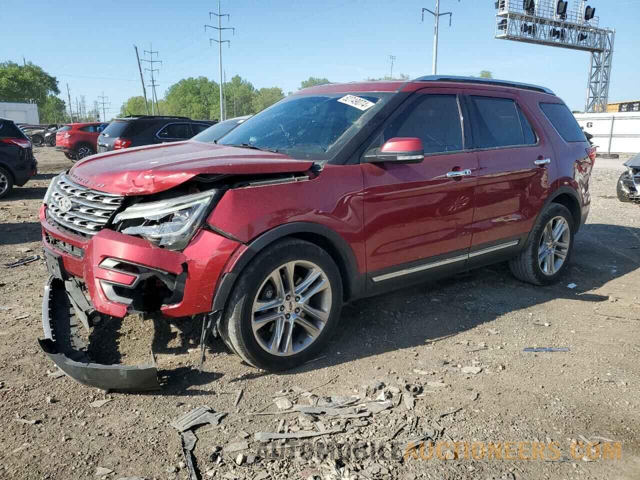 1FM5K7FH3GGD10582 FORD EXPLORER 2016