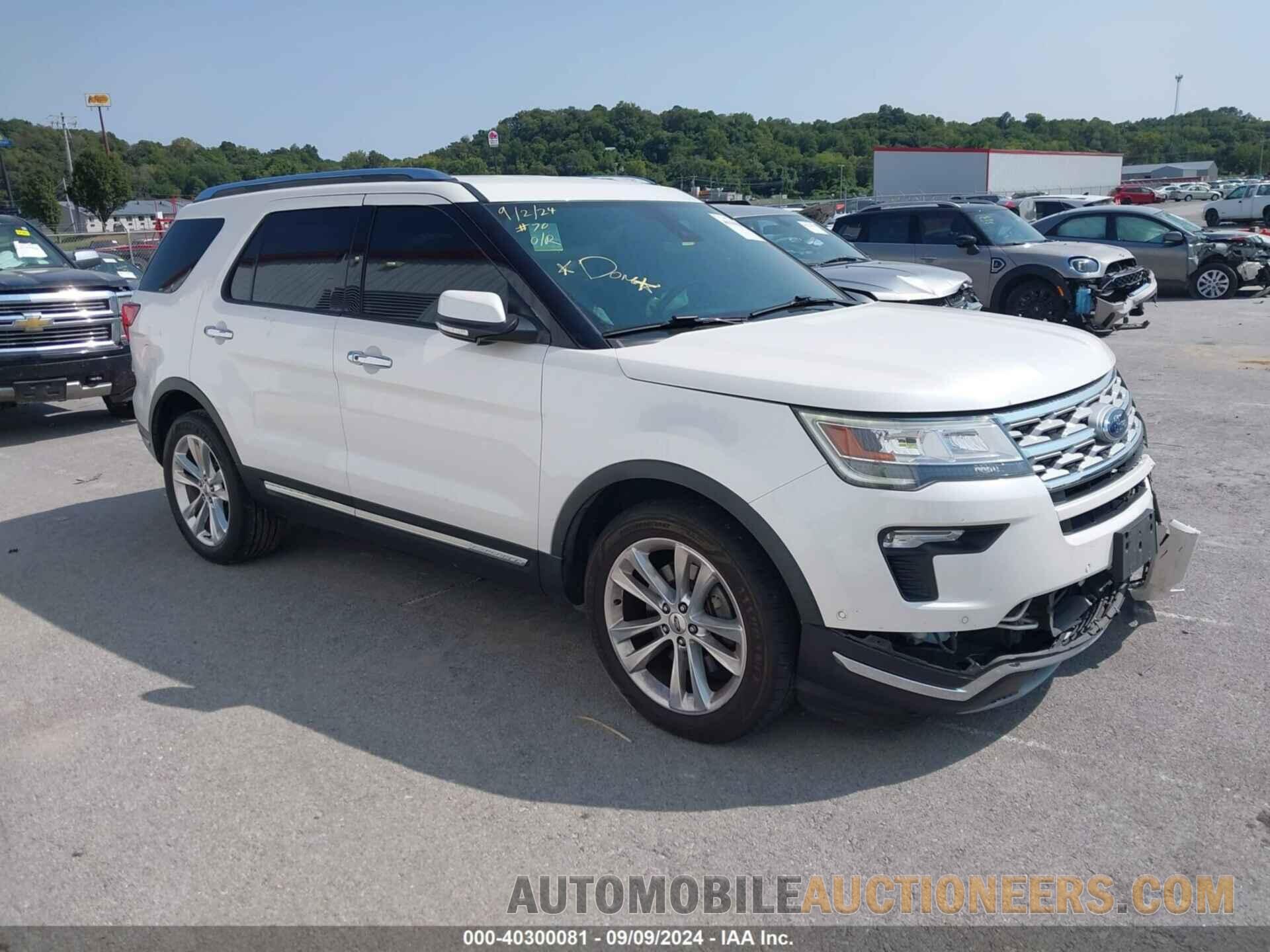 1FM5K7FH4JGC63473 FORD EXPLORER 2018