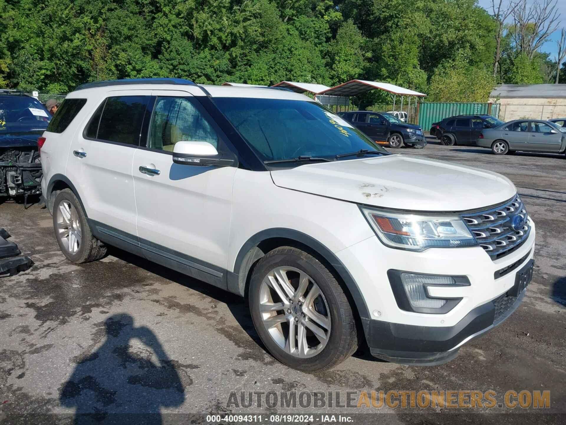 1FM5K7FH6GGB75274 FORD EXPLORER 2016