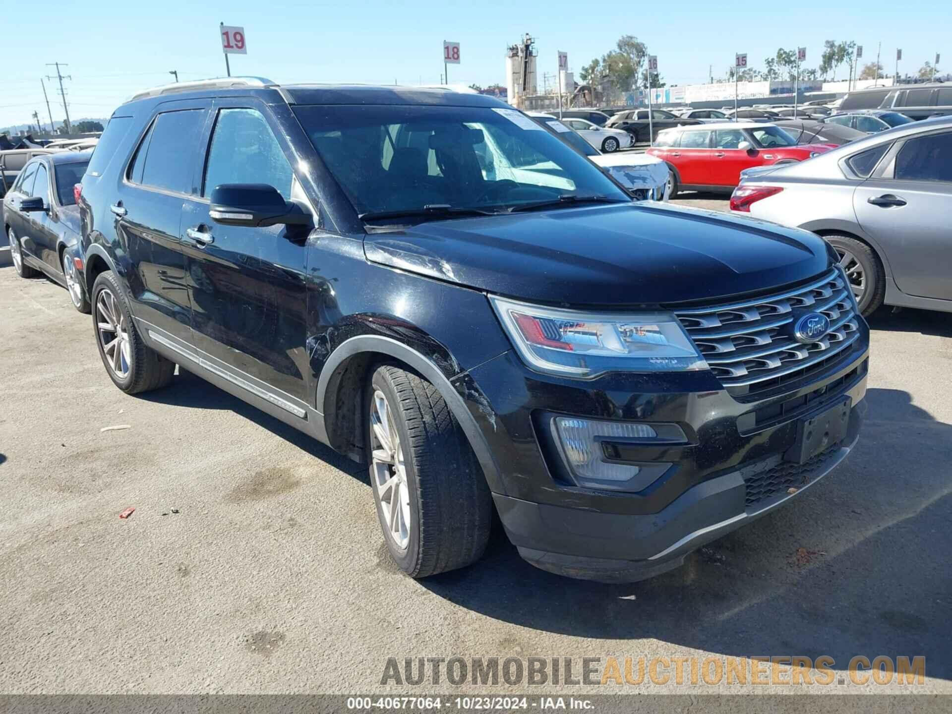 1FM5K7FH7GGD35016 FORD EXPLORER 2016