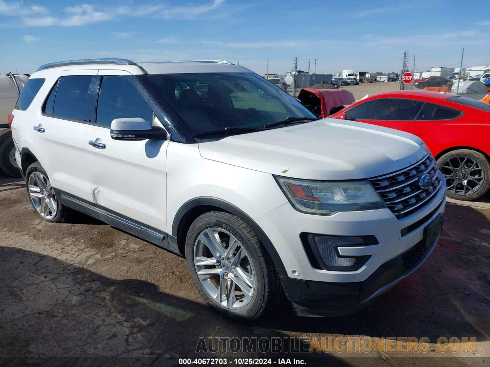 1FM5K7FH9GGD01269 FORD EXPLORER 2016