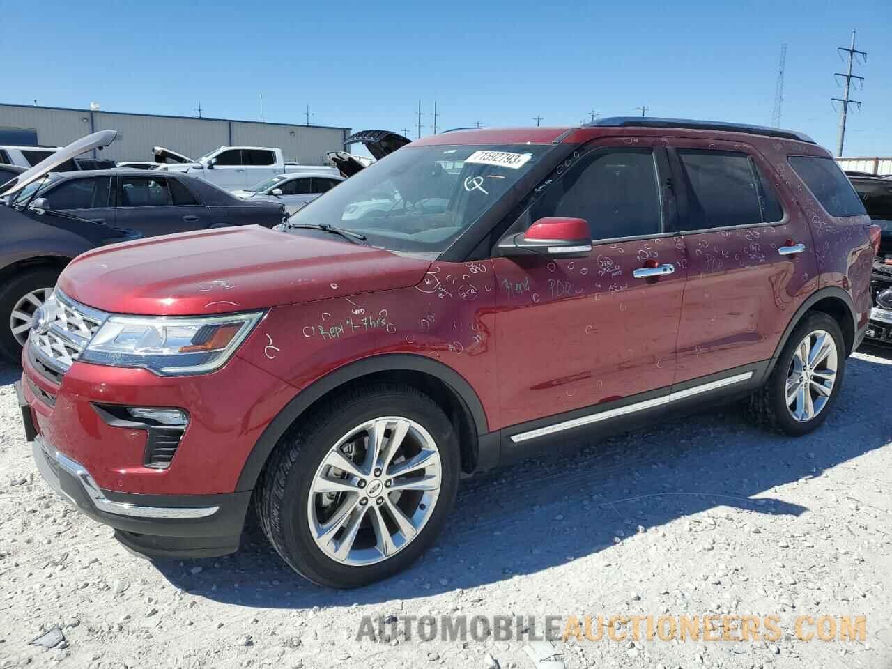 1FM5K7FH9KGB20908 FORD EXPLORER 2019